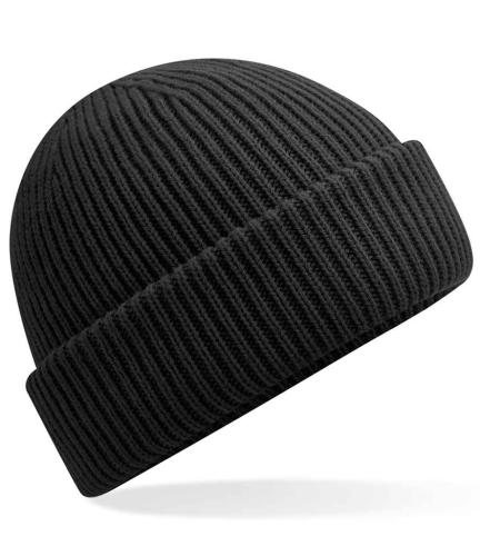 Beechfield Recycled Wind Resistant Breathable Elements Beanie - BLK - ONE